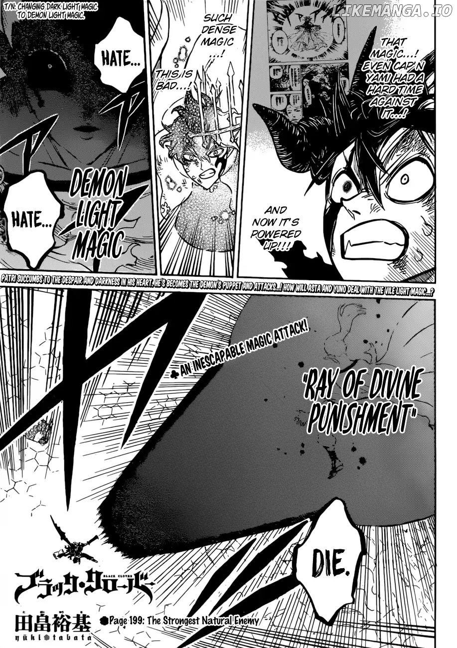 Black Clover chapter 199 image 01